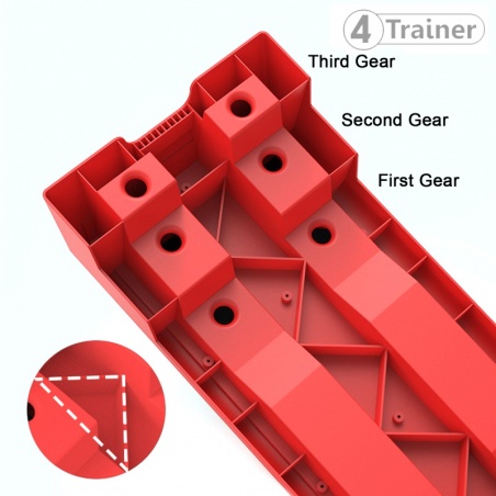 STEP FITNESS - Réglable 3 Hauteurs - 4TRAINER