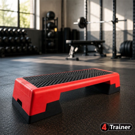 STEP FITNESS - Réglable 3 Hauteurs - 4TRAINER
