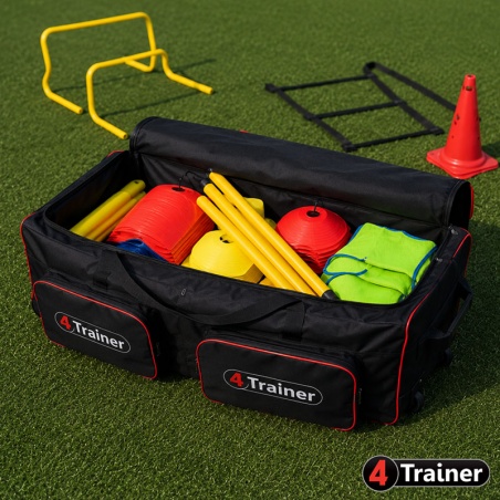 SAC DE TRANSPORT - XL - 100 x 36cm x 36cm - Système Trolley avec Roulettes - 4TRAINER | Rangement matériel sportif