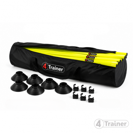KIT PLIOMÉTRIE AJUSTABLE  - 9 Jalons Démontables 180cm - 4TRAINER