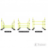 KIT PLIOMÉTRIE AJUSTABLE  - 9 Jalons Démontables 180cm - 4TRAINER