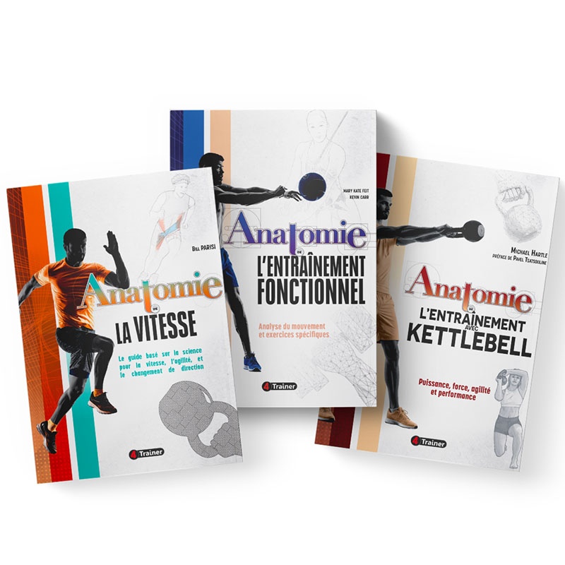 Pack ANATOMIE DE L'ENTRAÎNEMENT - 4TRAINER EDITIONS