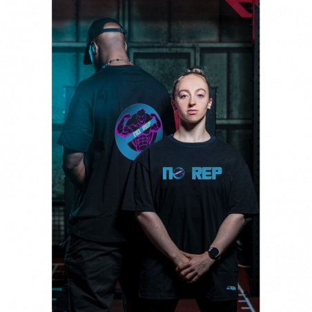 T-shirt NO REP - Version Bleu - 4TRAINER x ALLBARS