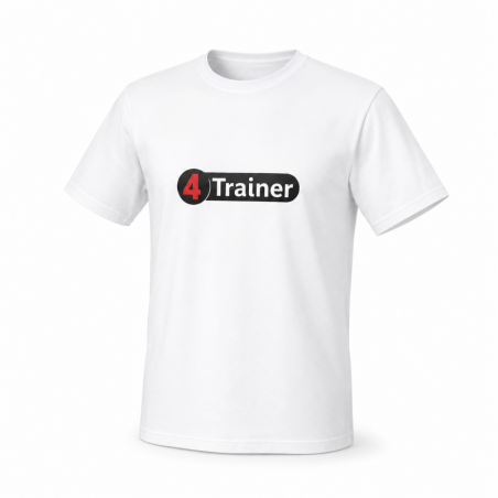 T-shirt Blanc à manches courtes 4Trainer