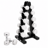 PACK HALTÈRES NIKE GRIND - 2 à 10KG avec Rack - 5 Paires (2, 4, 6, 8, 10kg) - NIKE STRENGTH