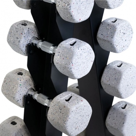 PACK HALTÈRES NIKE GRIND - 2 à 10KG avec Rack - 5 Paires (2, 4, 6, 8, 10kg) - NIKE STRENGTH