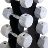 PACK HALTÈRES NIKE GRIND - 2 à 10KG avec Rack - 5 Paires (2, 4, 6, 8, 10kg) - NIKE STRENGTH