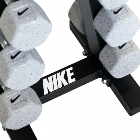 PACK HALTÈRES NIKE GRIND - 2 à 10KG avec Rack - 5 Paires (2, 4, 6, 8, 10kg) - NIKE STRENGTH