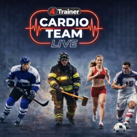 CARDIO TEAM - Analyseur de Fréquence Cardiaque en direct - 4Trainer