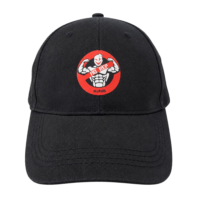 Casquette Noire - Collection NO REP - Série Spéciale - 4TRAINER x ALLBARS