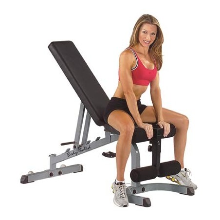 Banc plat incliné décliné Bodysolid disponible chez CRESS Sport