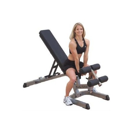 Banc plat incliné décliné Bodysolid disponible chez CRESS Sport