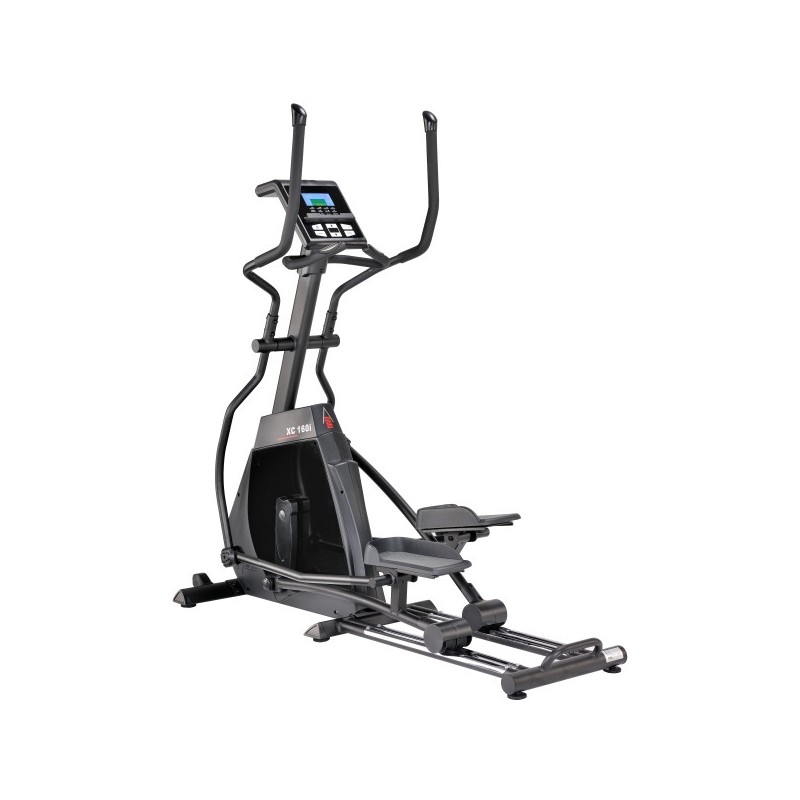 VELO ELLIPTIQUE XC-160i - Grâce aux capteurs tactiles, prise en compte de votre fréquence cardiaque VELO ELLIPTIQUE XC-160i - Grâce aux capteurs tactiles, prise en compte de votre fréquence cardiaque