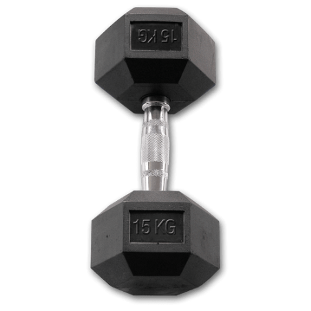Set de 10 paires d'Haltères Hexagonales  avec rack de rangement