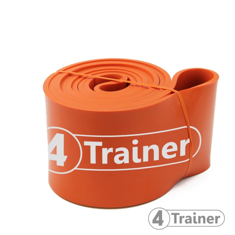 Set De 4 Bandes élastiques Ruster Powerband HE – TPE, 4 Résistances (rouge/noir/bleu/vert), Pour Traction, Yoga Et Fitness