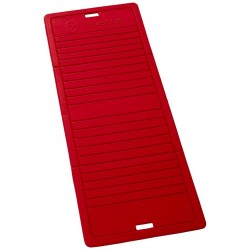 Tapis pliable rouge 170x70 cm