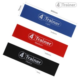 Pack Flat Bands XL 4Trainer - Mini bandes élastiques plates