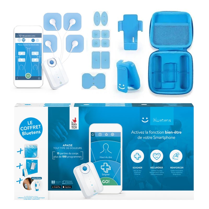 BLUETENS Pack performance Electrostimulation - Appareil et pack d