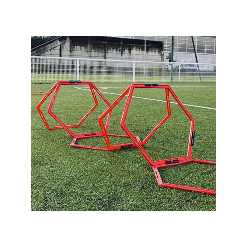 Échelle D'Agilité Hexagonale RPM Power + Cônes – Kit Entraînement Vitesse & Coordination
