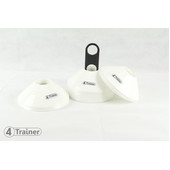Lot de 50 repères souples de marquage blanc 4Trainer Lot de 50 repères souples de marquage blanc 4Trainer