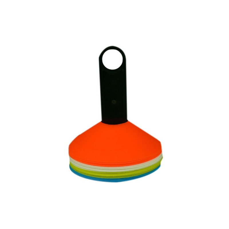 Lot de 20 Repères Souples Multicolores - Sportifrance Lot de 20 Repères Souples Multicolores - Sportifrance