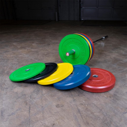 Disque Olympique Haltérophilie - Bumper Couleur