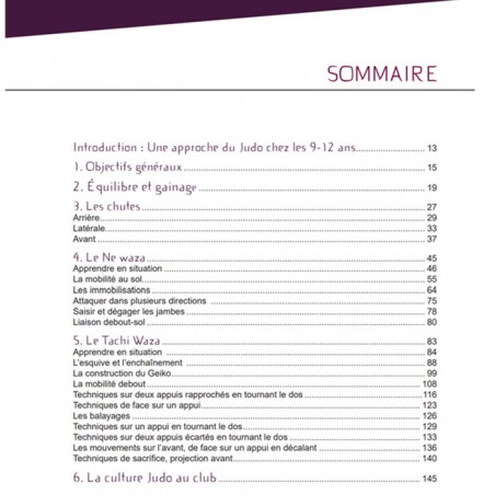 Le Judo des 9-12 ans