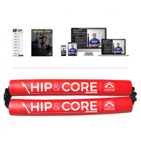 CROSSOVER SYMMETRY® Pack Hip & Core - Bande Élastique + Guide d'Entraînement
