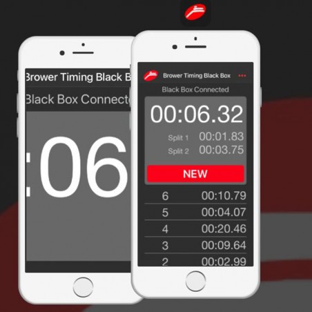 BROWER TIMING SYSTEM - KIT BLACK BOX™ : 2 BARRIÈRES - CHRONOMÉTRAGE BLUETOOTH