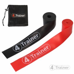 FISCHER Tendeur élastique de vélo à 4 bras, rouge