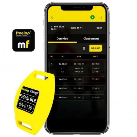 TX CHIP BLE 2025 - FREELAP® - Athlétisme : Transpondeur Bluetooth®