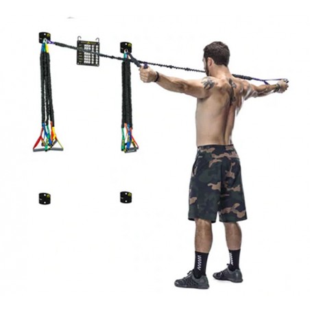CROSSOVER SYMMETRY® - 4 ANCRES - Accessoires de Fixation Murale pour Sangles