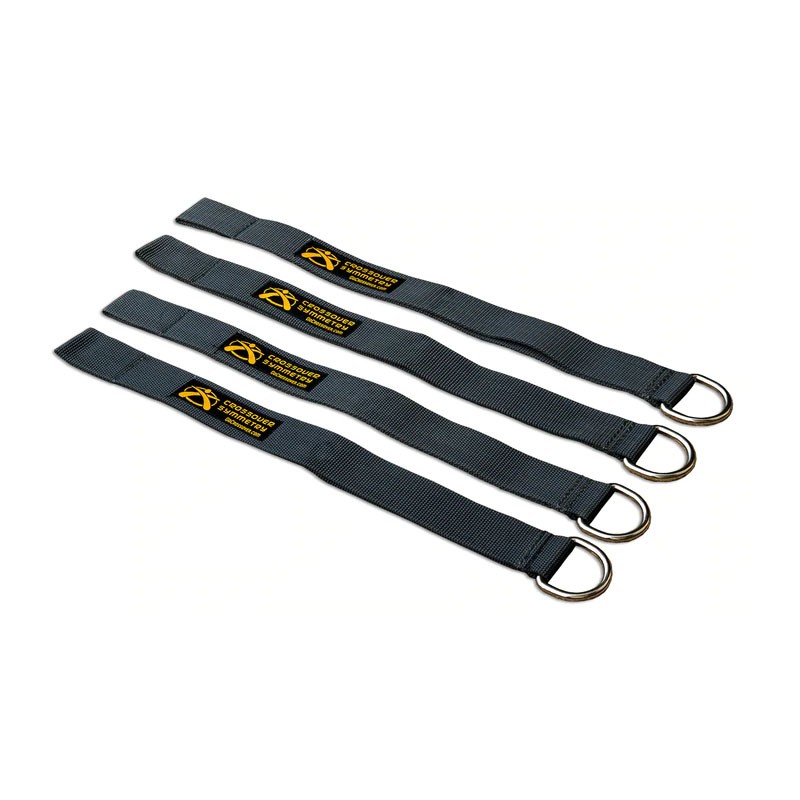 CROSSOVER SYMMETRY® - 4 SANGLES Rack à Squat - Accessoires de Fixation Murale pour Sangles CROSSOVER SYMMETRY® - 4 SANGLES Rack à Squat - Accessoires de Fixation Murale pour Sangles