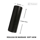 Rouleau de Massage Soft - 45cm - 4Trainer