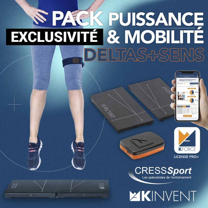 PACK PUISSANCE & MOBILITÉ - KFORCE Deltas + Sens PACK PUISSANCE & MOBILITÉ - KFORCE Deltas + Sens