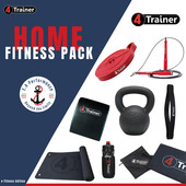 Home Fitness Pack - Kit d'Entraînement avec Kettlebell inclus