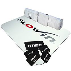 FLOWIN® Sport - Tapis de glisse transportable - Blanc