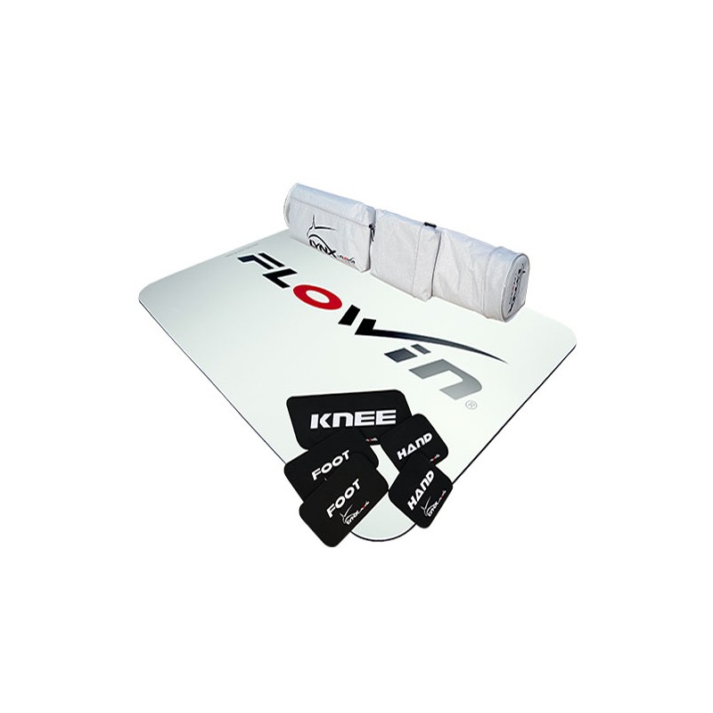 FLOWIN® Sport - Tapis de glisse transportable - Blanc