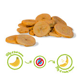 BANANE CRUNCHY FRUIT BIO - 100% bananes biologiques lyophilisées