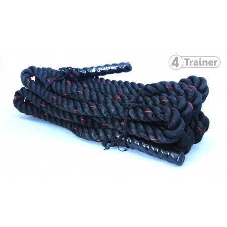 Corde ondulatoire - Battle rope 4Trainer (15 mètres - 40mm)