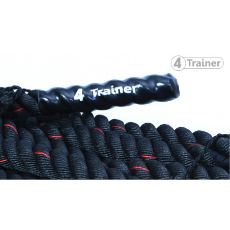 Corde ondulatoire - Battle rope 4Trainer (15 mètres - 40mm)