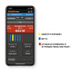 TENDO SPORT My Unit - Capteur Connecté pour Haltérophilie