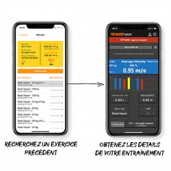 TENDO SPORT My Unit - Capteur Connecté pour Haltérophilie